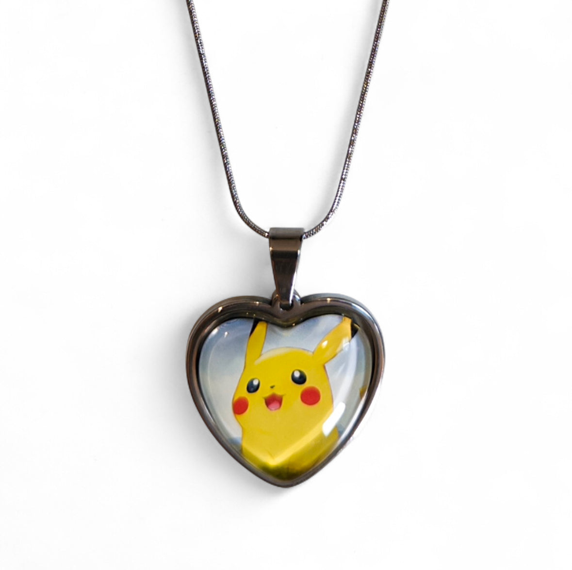 Trading Card Upcycled Necklace